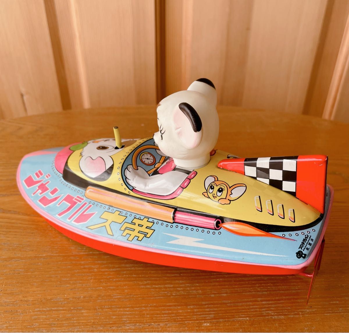 ジャングル大帝 ロケットボード ブリキボート ブリキ船 ブリキ ブリキ