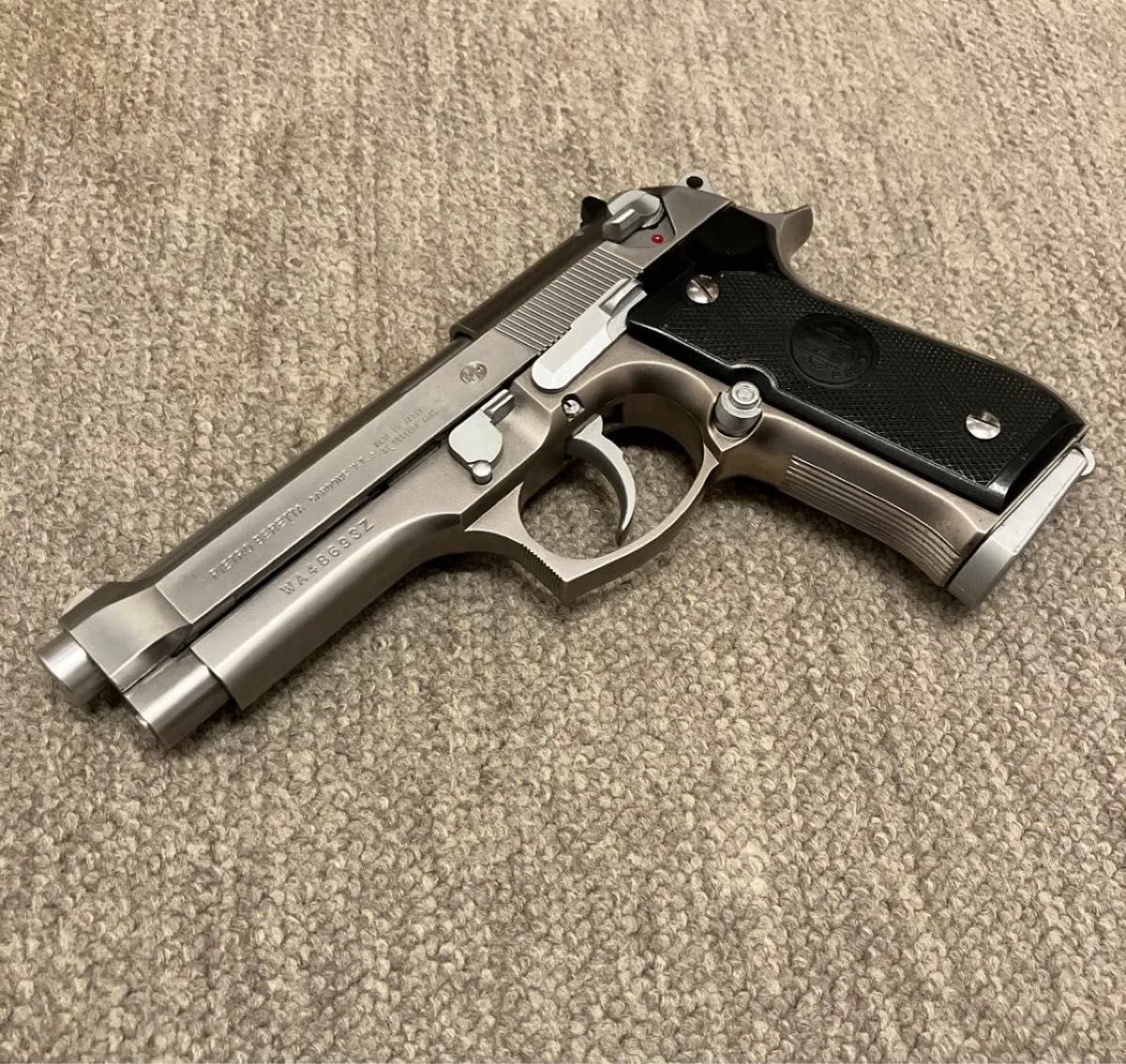 激レア WA ウエスタンアームズ ベレッタM92FS INOX シルバーメッキ