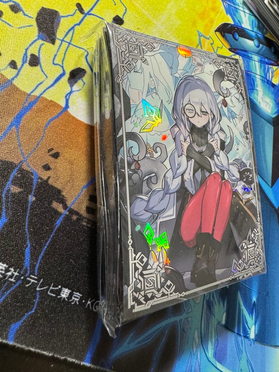 遊戯王OCG 白き森のアステーリャ スリーブ 未開封品】白き森の