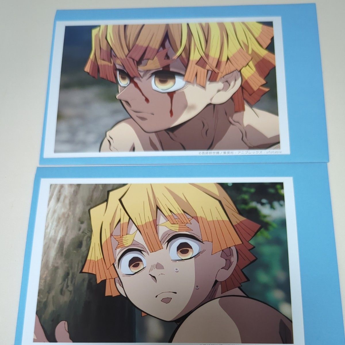 鬼滅の刃 柱稽古編 第7話 場面写ブロマイドくじ 我妻善逸｜Yahoo