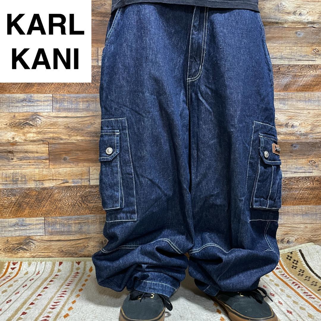 KARL KANI カールカナイ バギーデニムカーゴパンツ w36 ストリート b系