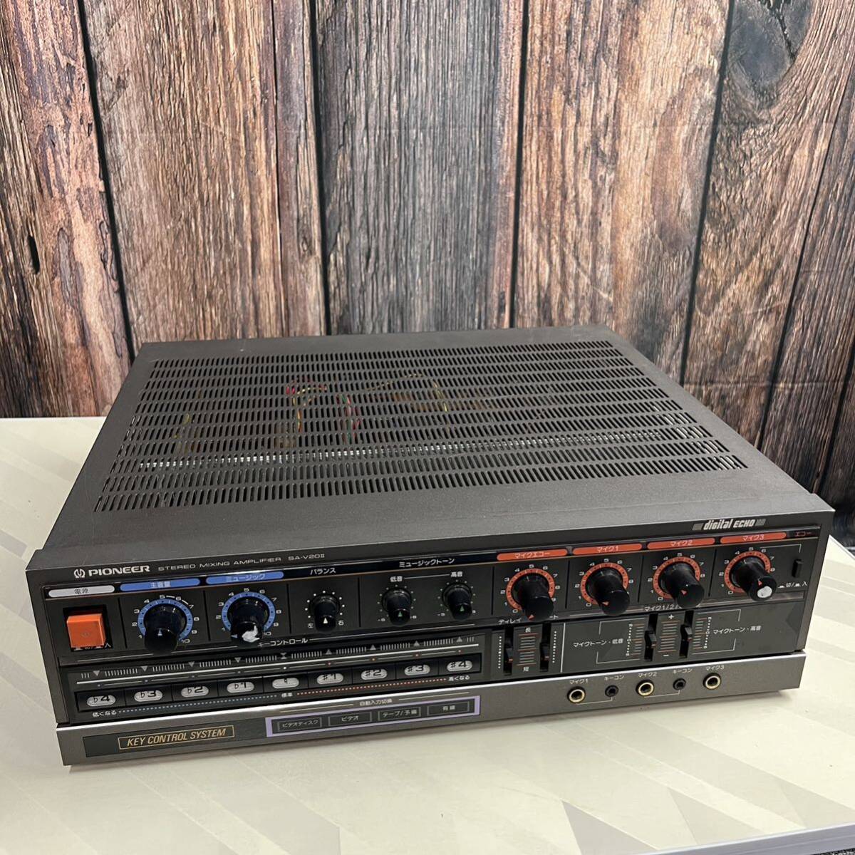 PIONEER パイオニア SA-V20II STEREO MIXING AMPLIFIER カラオケアンプ