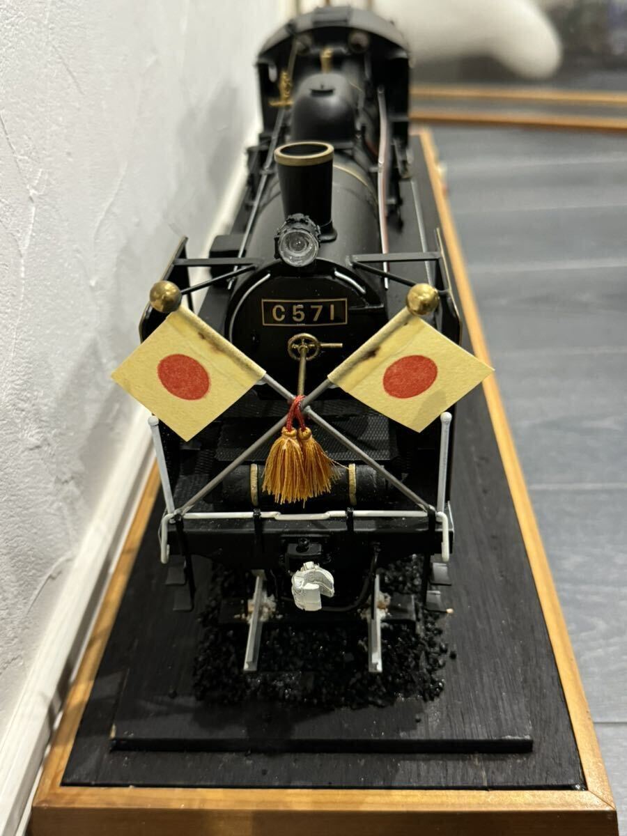 Yahoo!オークション - 希少 お召列車 C57型 C571 大型 鉄道模型 蒸気機