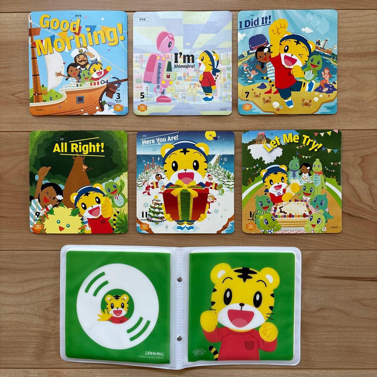 ベネッセ こどもちゃれんじ DVD English イングリッシュ ほっぷ 1年分