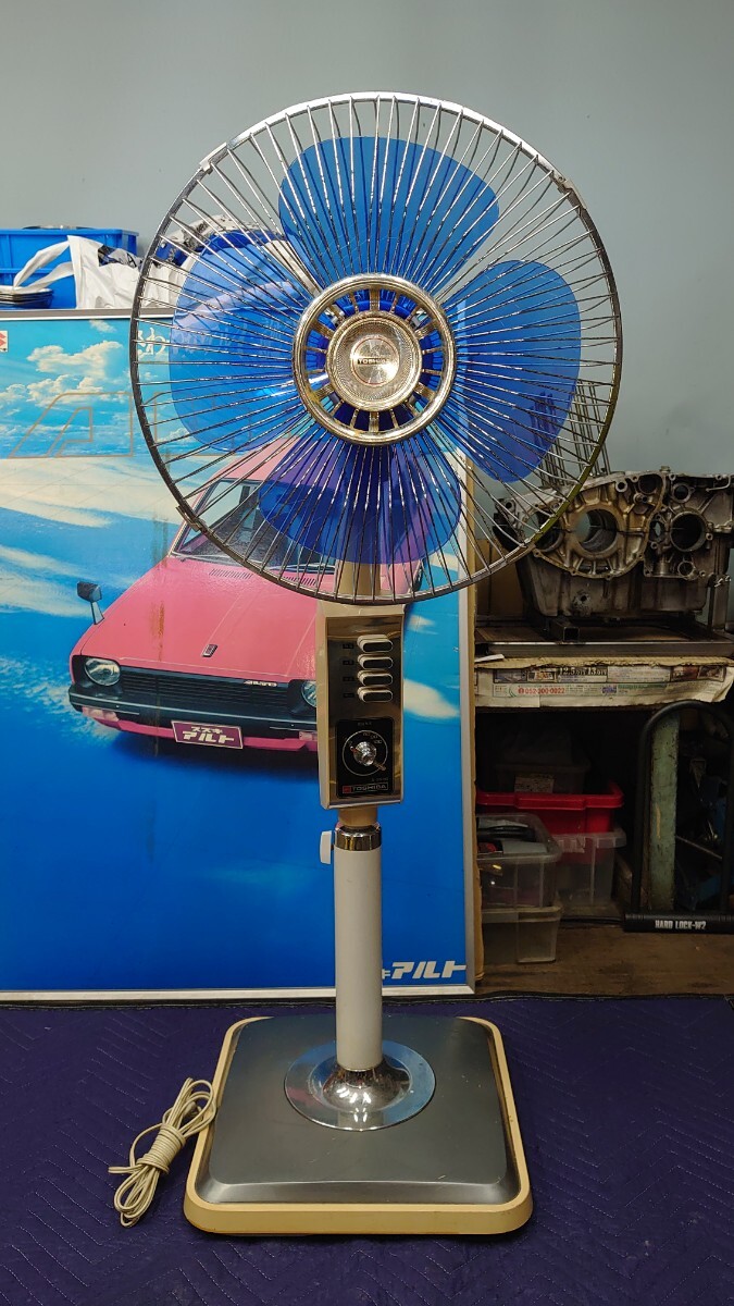 昭和レトロ Fuji Electric 大型扇風機 YA-357B ジャンク品 昭和レトロ