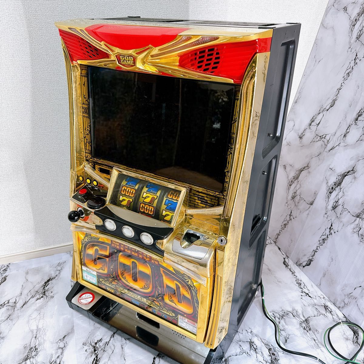 ミリオンゴッド 神々の系譜 パチスロ実機 5号機 初代｜Yahoo!フリマ