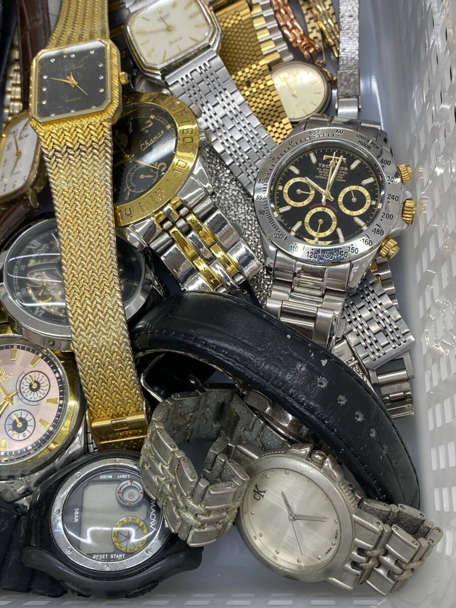 大量 ジャンククォーツ時計150個以上まとめて！！希少時計、高級