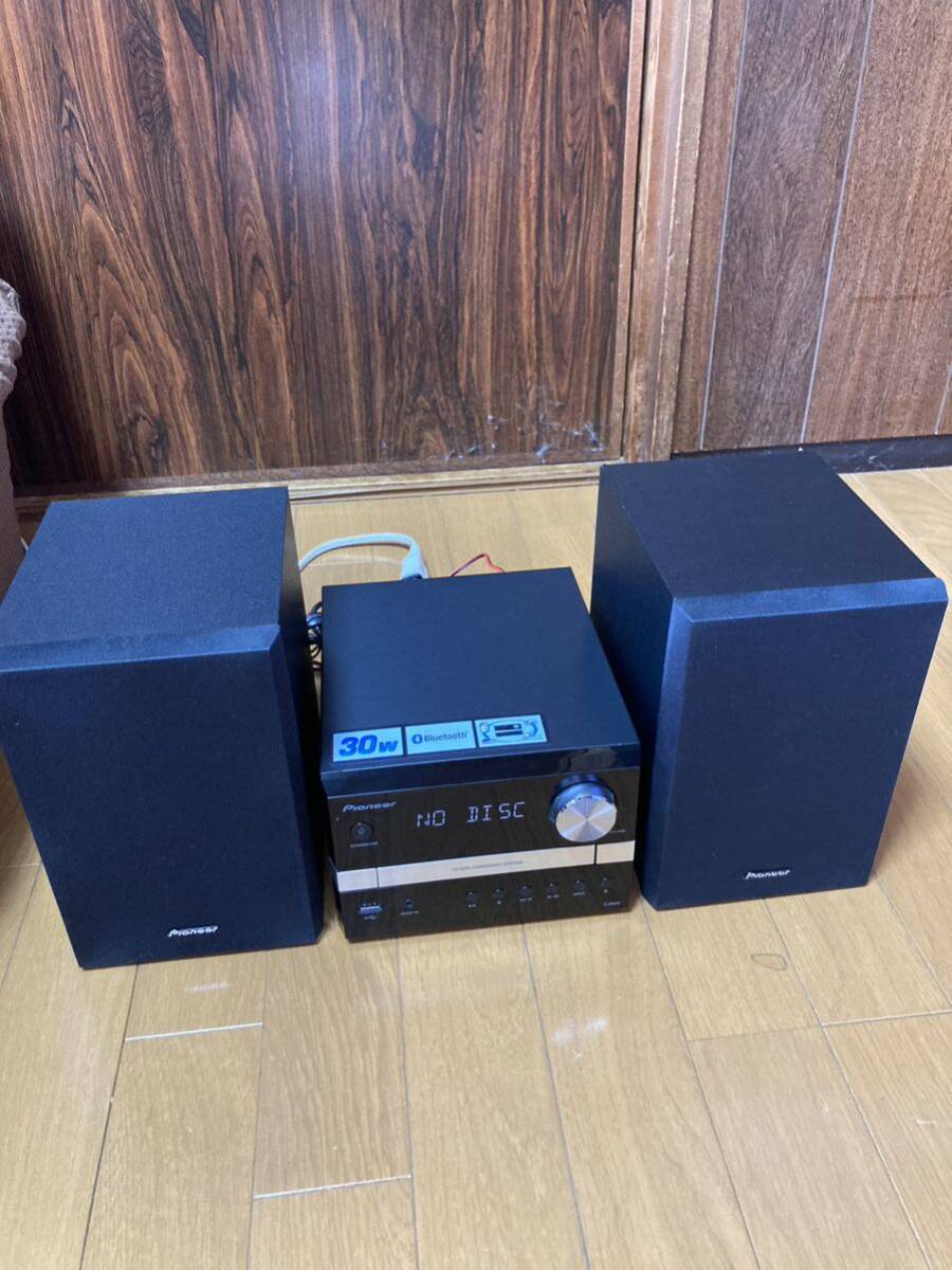 良品】PioneerパイオニアCDミニコンポ X-EM22 リモコン付 Amazon.co.jp