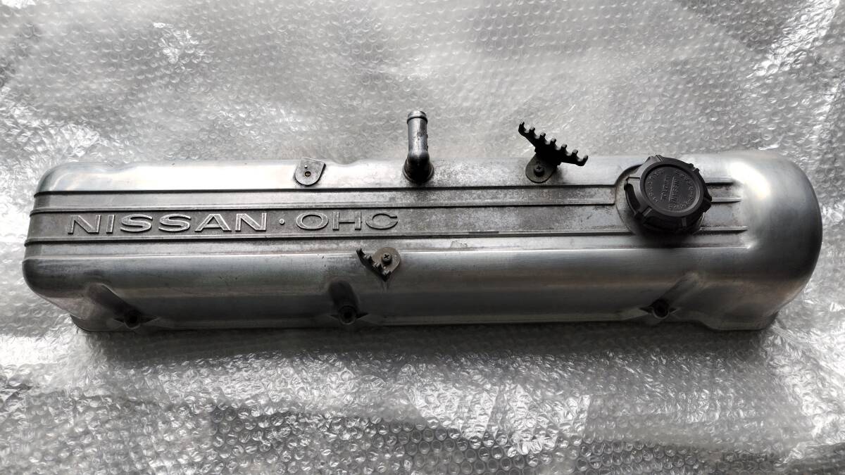 送料無料 希少 日産 純正 L型 L20 L24 L26 L28 エンジン ヘッドカバー