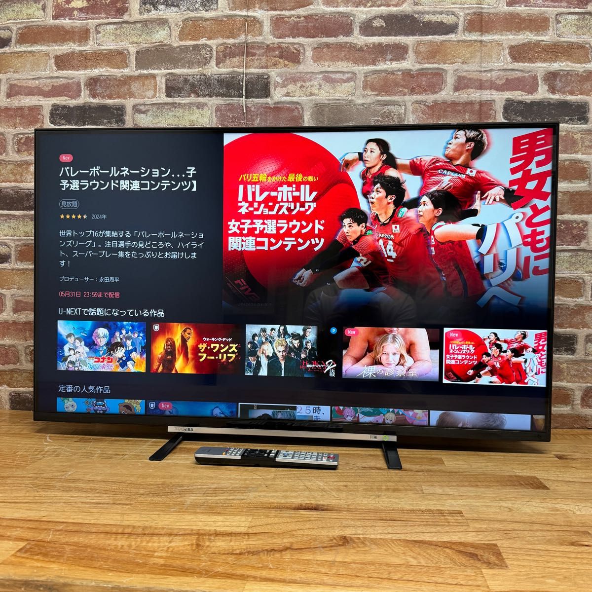 TOSHIBA 50M520X 液晶テレビ 50インチ 神戸市引取限定 TOSHIBA 50M520X