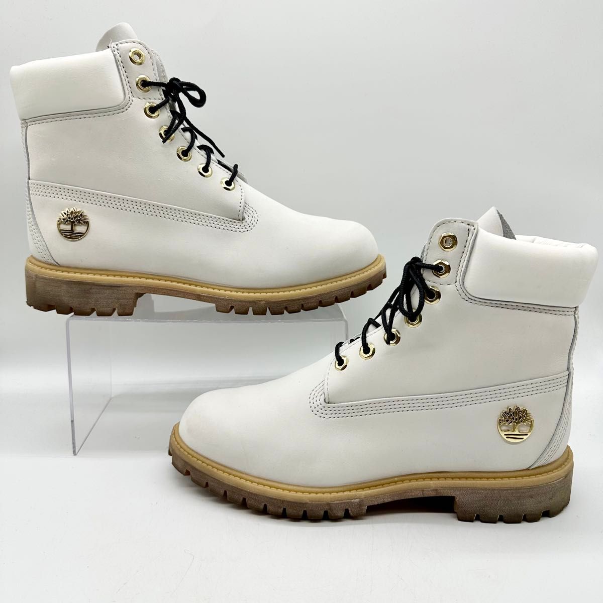 Timberland ティンバーランド 7ホール ホワイトプレミアムブーツ