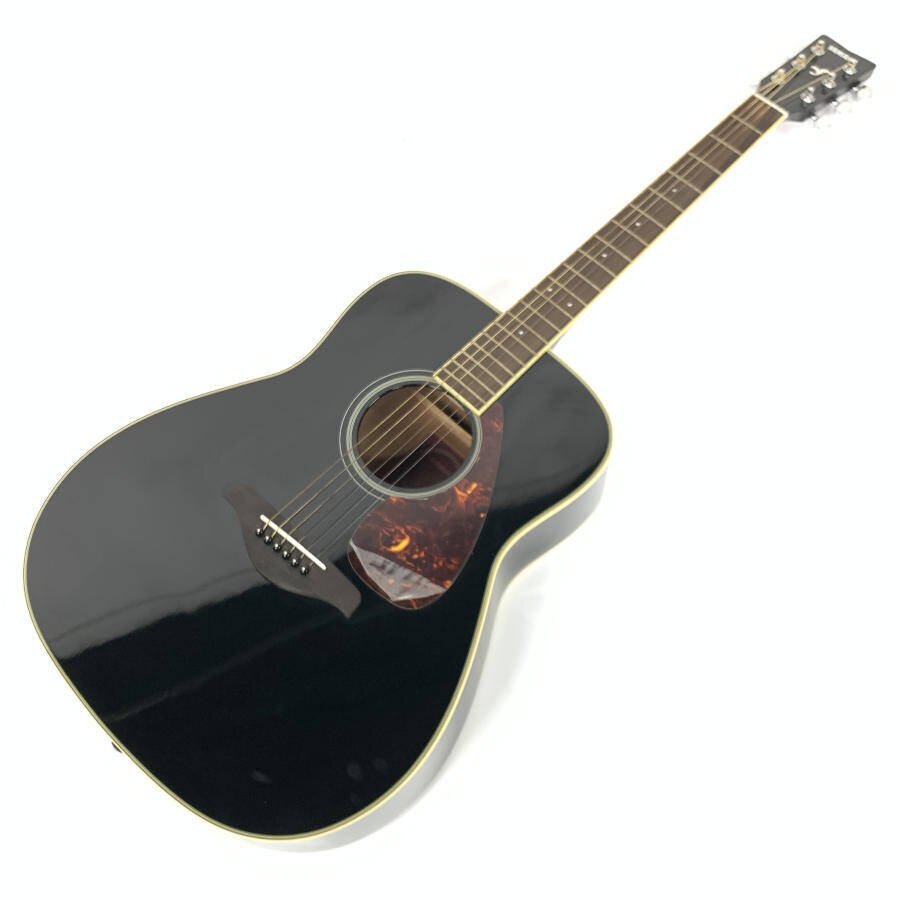 Yamaha FG720S アコースティックギター ブラック ギターケース付き シ