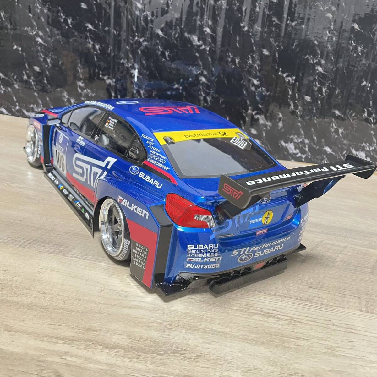 タミヤ スバル wrx 1/10 ラジコンボディー rc ツーリング スペア