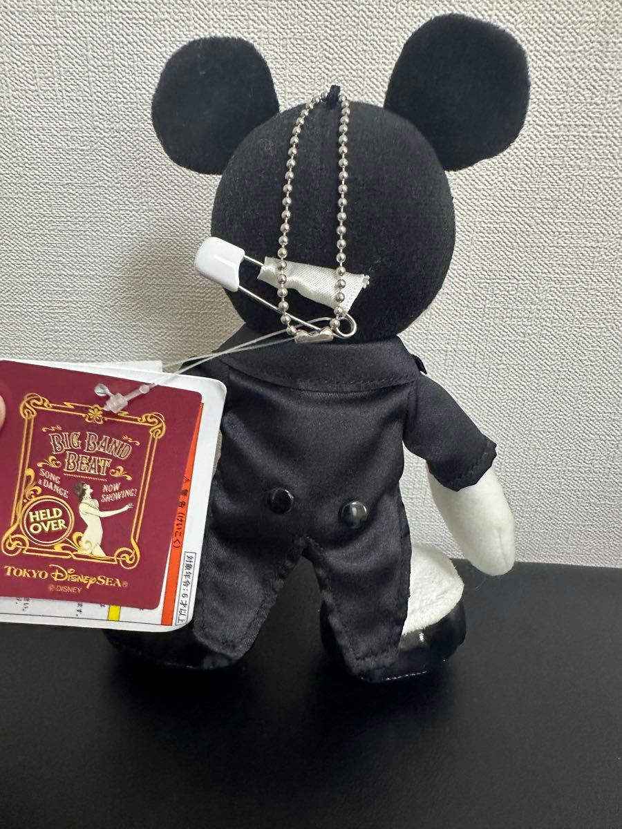ディズニー ビッグバンドビート BBB ミッキー ミニー ぬいぐるみバッジ