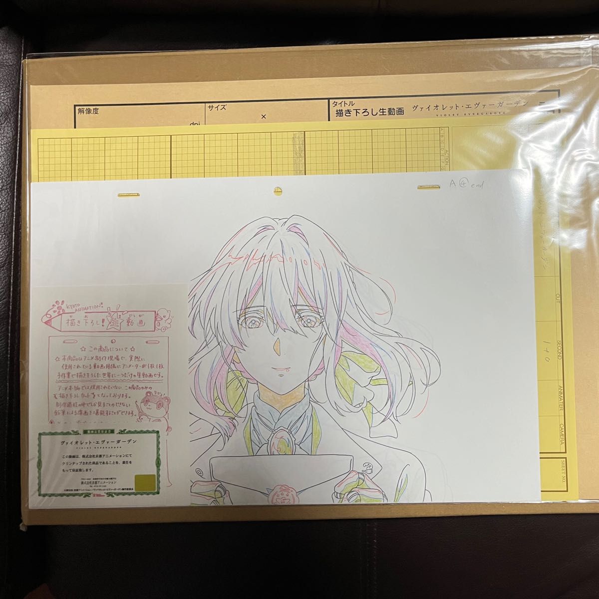 新品未開封 ヴァイオレット・エヴァーガーデン 京アニ 描き下ろし生