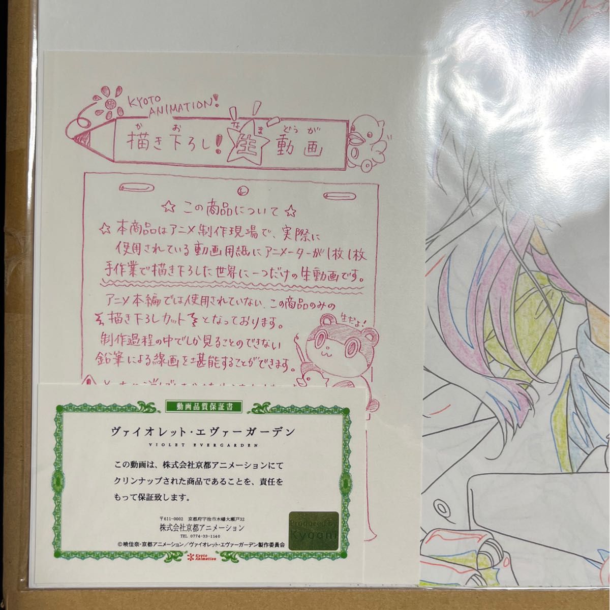新品未開封 ヴァイオレット・エヴァーガーデン 京アニ 描き下ろし生