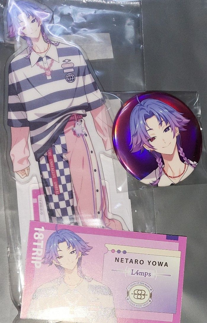 18TRIP エイトリ 夜半子タろ アクスタ 缶バッジ 特典セット｜Yahoo