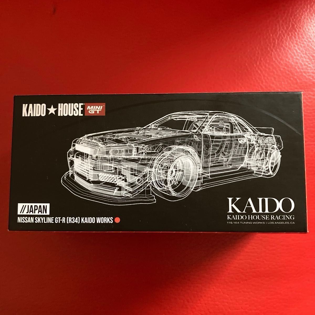 GT-R R34 静岡ホビーショー MINI GT KAIDO HOUSE BLKLTD STREET 510 黒
