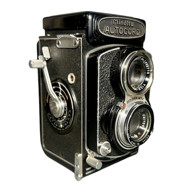 Minolta ミノルタ AUTOCORD オートコード 二眼レフ CITIZEN-MXV 1:3.2