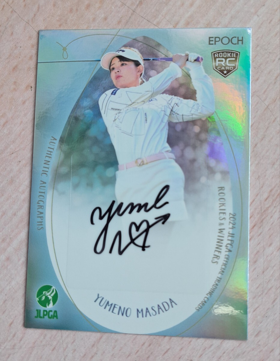 Yahoo!オークション - 政田夢乃 2024女子プロゴルフ 直筆サインカード