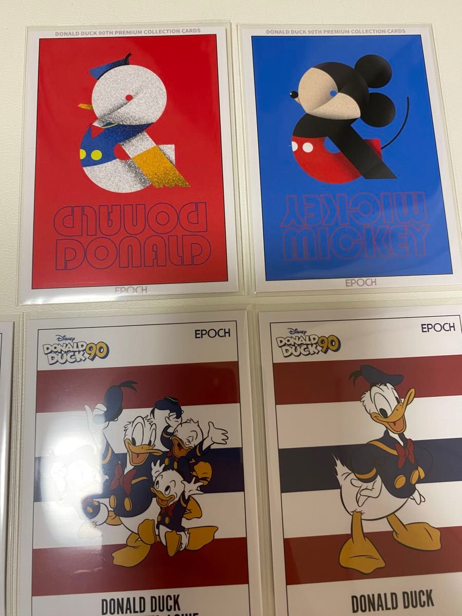 EPOCH エポック ドナルドダック90周年プレミアムコレクションカード