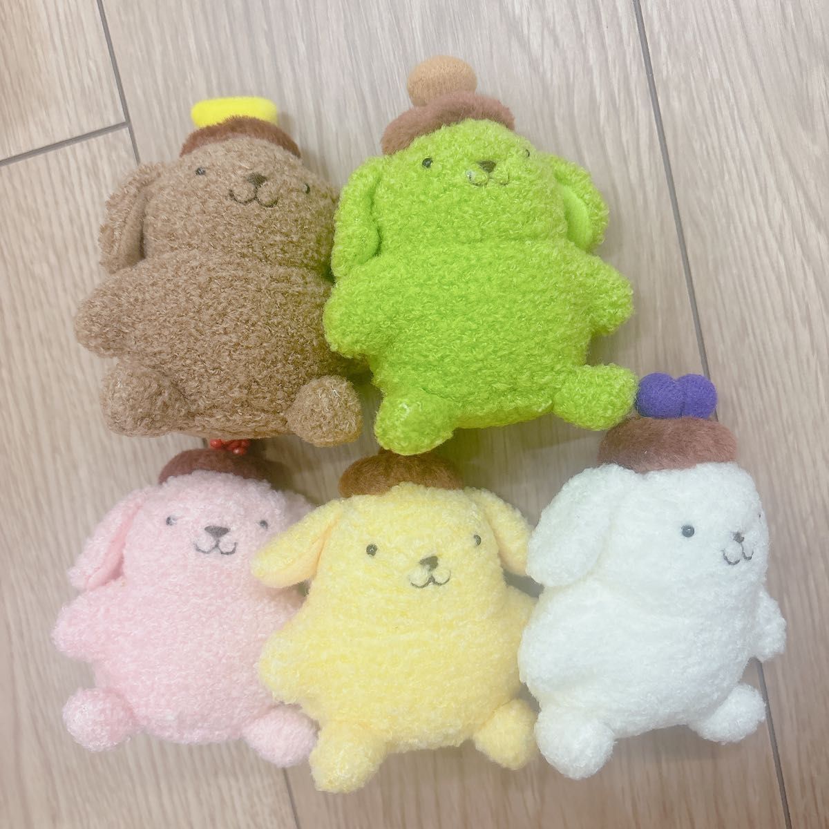 ポムポムプリン ミニぬいぐるみ5体セット｜Yahoo!フリマ（旧PayPayフリマ）