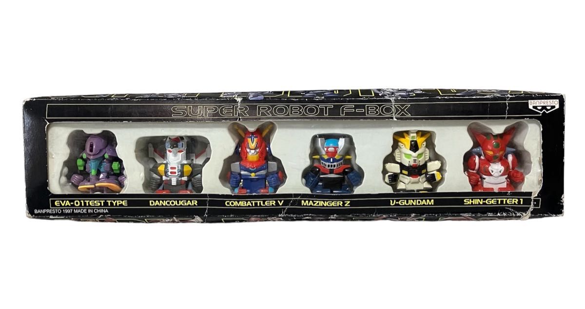 未使用】SUPER ROBOT F-BOX スーパーロボット大戦F ミニフィギュア 6体