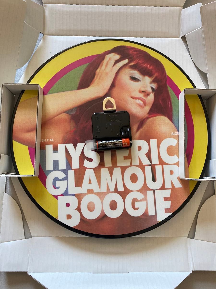 ヒステリックグラマー ノベルティ 壁掛け時計 両面使用 hystericglamor