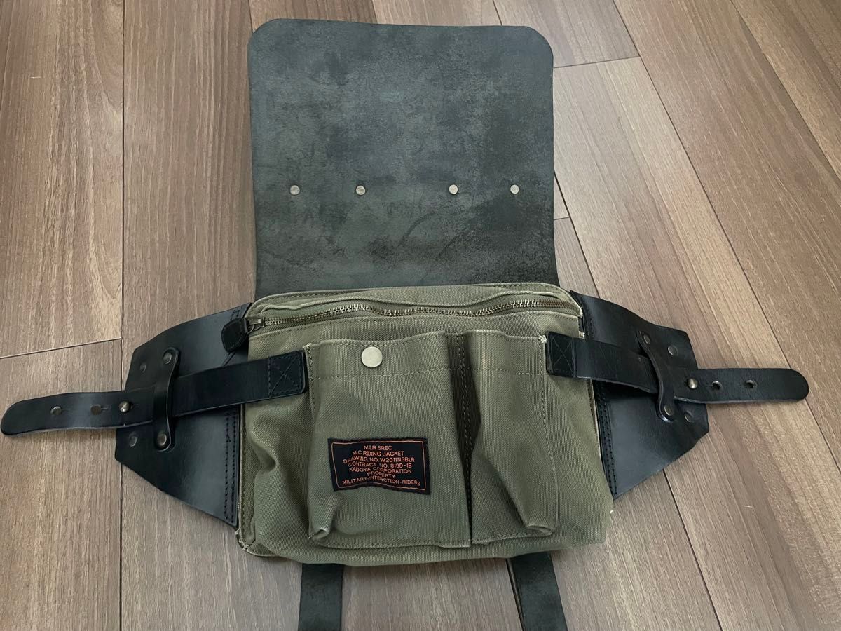 KADOYA カドヤ 絶版 M I R SPEC サドルバッグ トコ処理済 激レア HIP