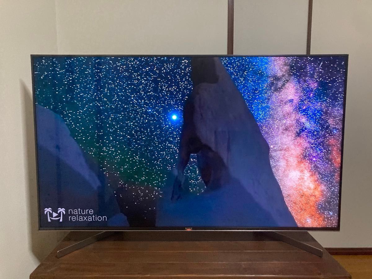 和田テレビ：修理可能ジャンク品（美品）：KJ-55X9500G 55型 ジャンク