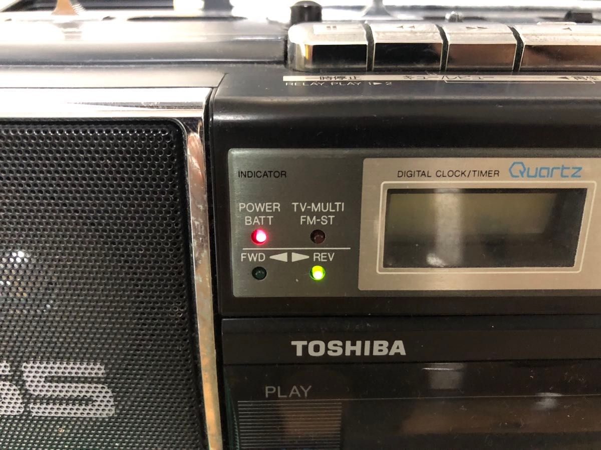 昭和レトロ】東芝 ラジカセ RT-SW600 TOSHIBA【ジャンク】｜Yahoo