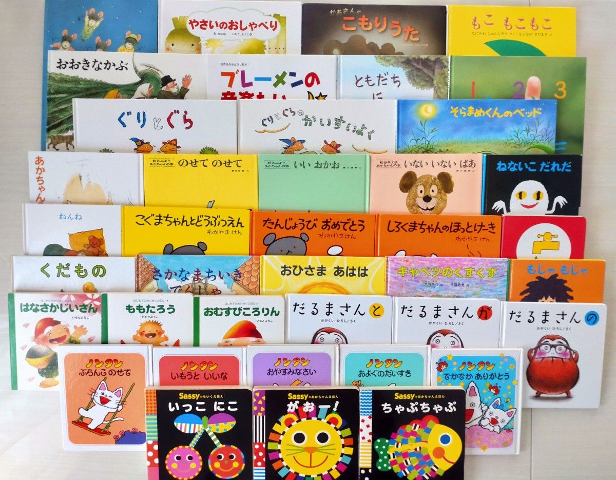 厳選】赤ちゃんから幼児向け絵本まとめ売り 40冊セット｜Yahoo