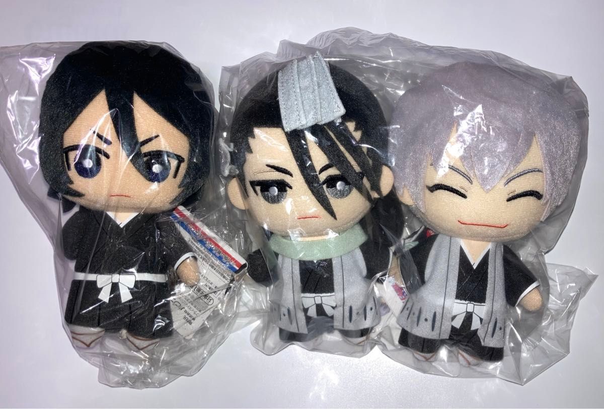BLEACH ブリーチ ともぬい 朽木 白哉 ルキア 市丸ギン 3種セット 【未