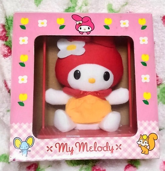 サンリオ マイメロ ブランコ レトロ マスコット ぬいぐるみ