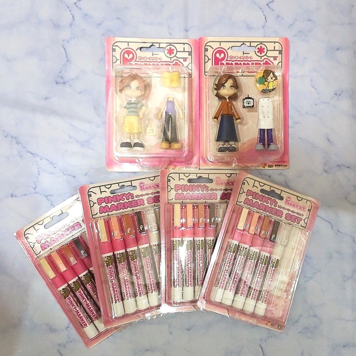 未開封 ピンキーストリート フィギュア 008A & 012A ピンキーマーカー