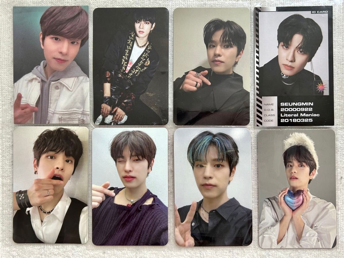 StrayKids ユニット LEVANTER 両面トレカ スンミン フィリック