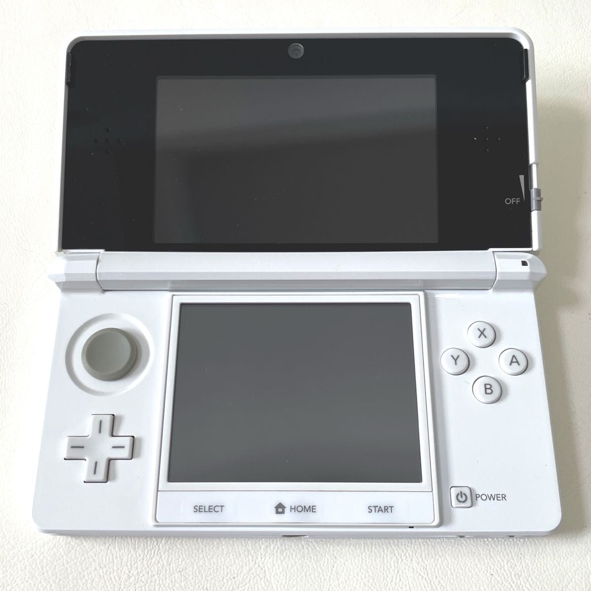 ニンテンドー3DS ピュアホワイト 本体 Nintendo 白 ジャンク 初代