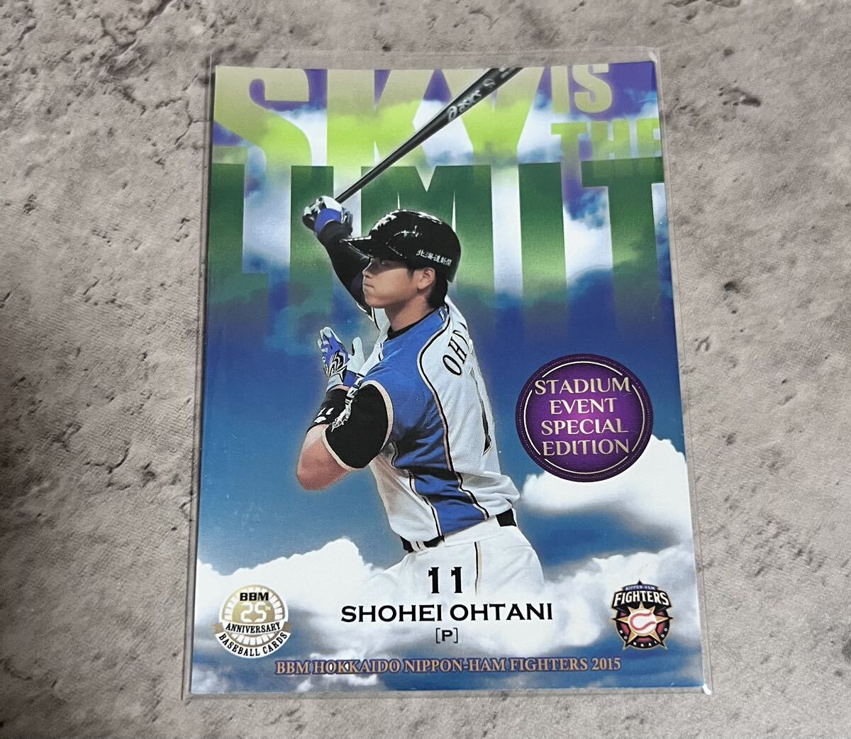 2015 BBM 2nd 大谷翔平 北海道日本ハム Future Legends インサート