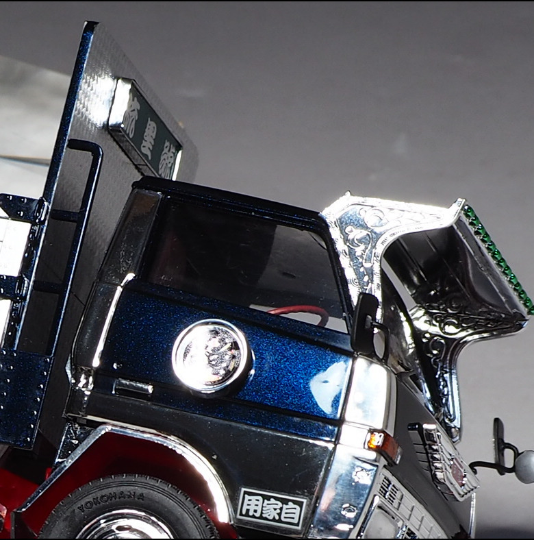 Yahoo!オークション - 1/32 フジミ トヨタ ダイナ 完成品 デコトラ プ