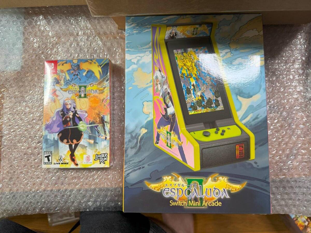 SW エスプガルーダ II 北米限定版+アーケードレプリカ+カード2枚 未開封