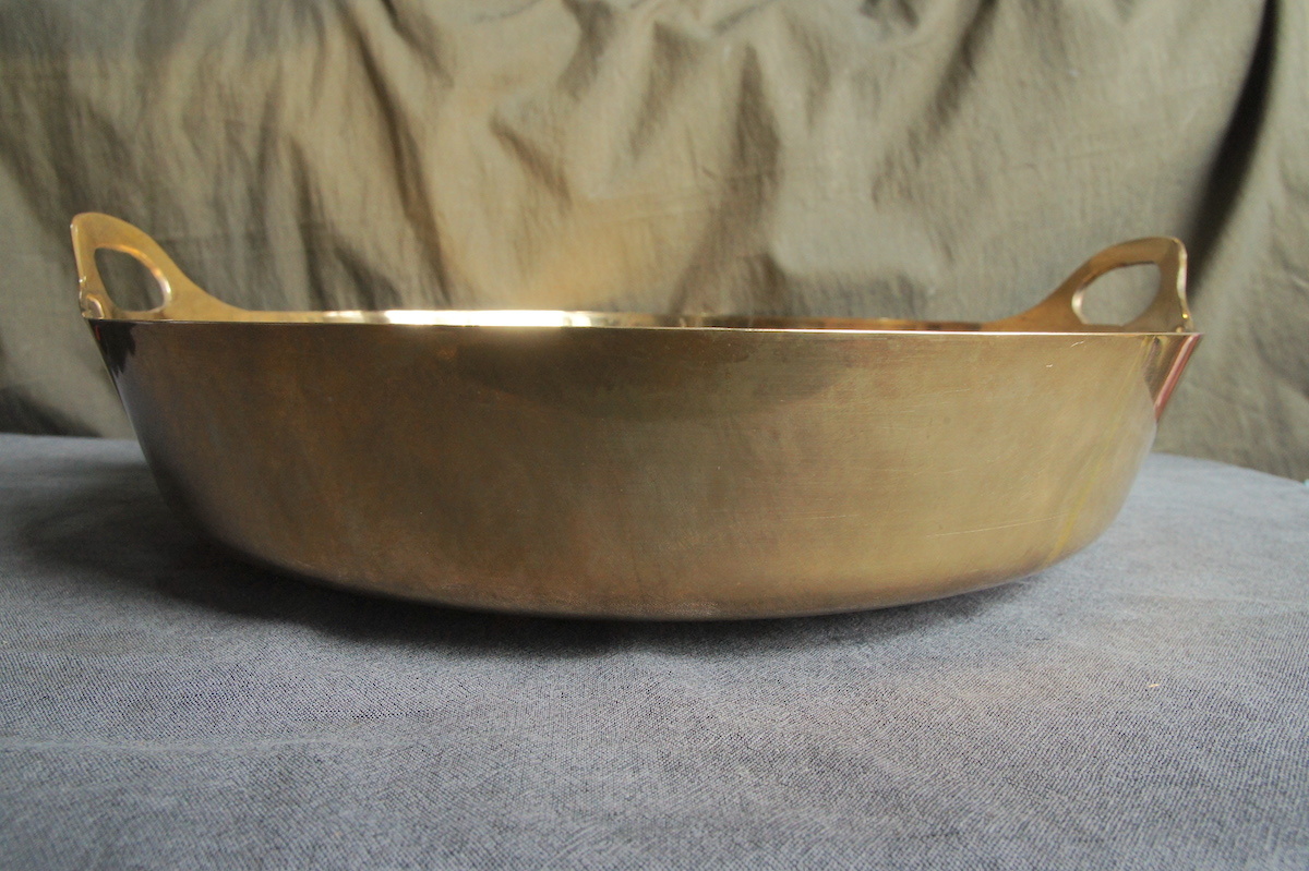 送料込み 生産完了品 平井鋳造所 砲金 天ぷら鍋 直径39 5cm 3 5kg