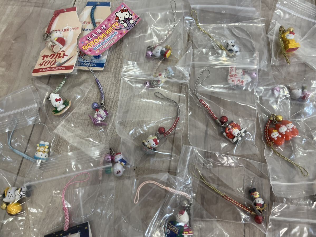 大量まとめ売り】ご当地ハローキティ キーホルダー 14点 サンリオ レア
