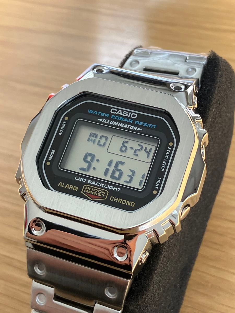 新品 フルメタル CASIO カシオ G-SHOCK DW-5600UE DW-5600 カスタム