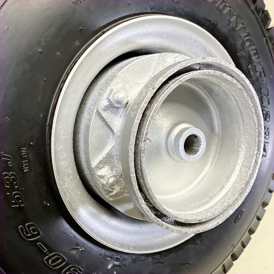 ジャイロX/リア ホイール タイヤ スプライン 付き 中期 純正 1個片方