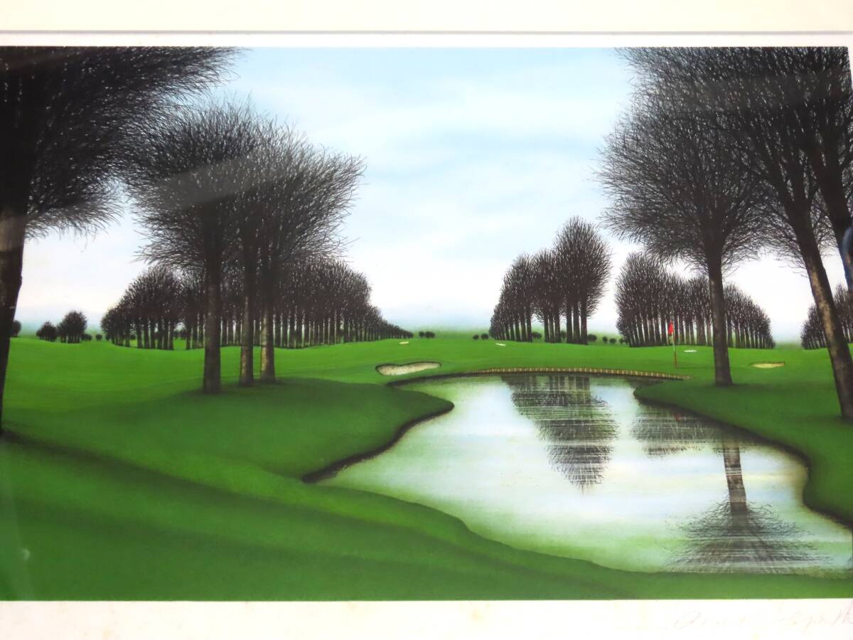 Yahoo!オークション - 【真作】 ジャック・デペルト 「ゴルフ場」 リト