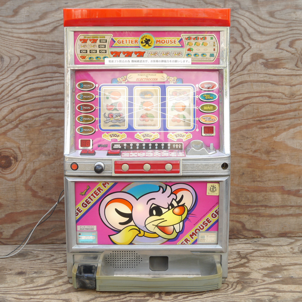 Yahoo!オークション - 4パチスロ実機ゲッターマウス4号機エレクトロコ