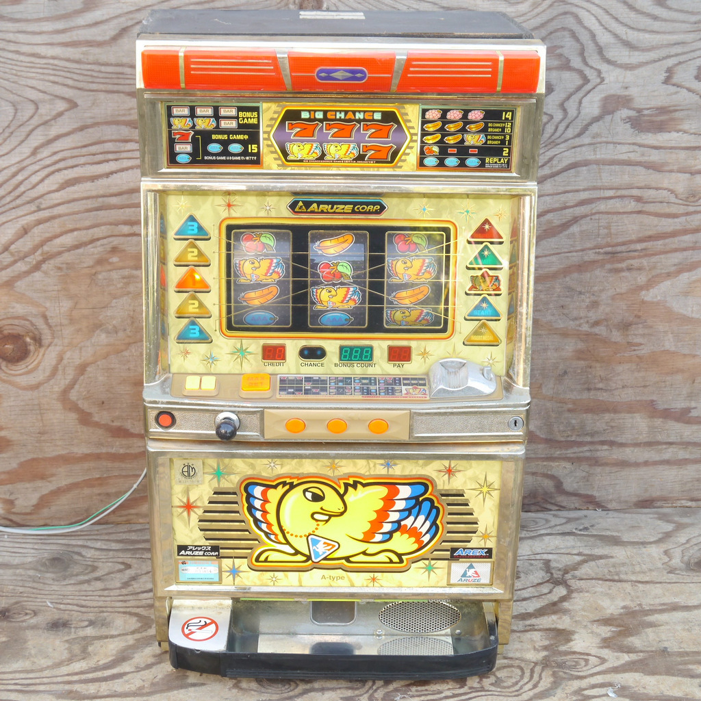 Yahoo!オークション - 10パチスロ実機アレックス4号機アルゼ回る平成11