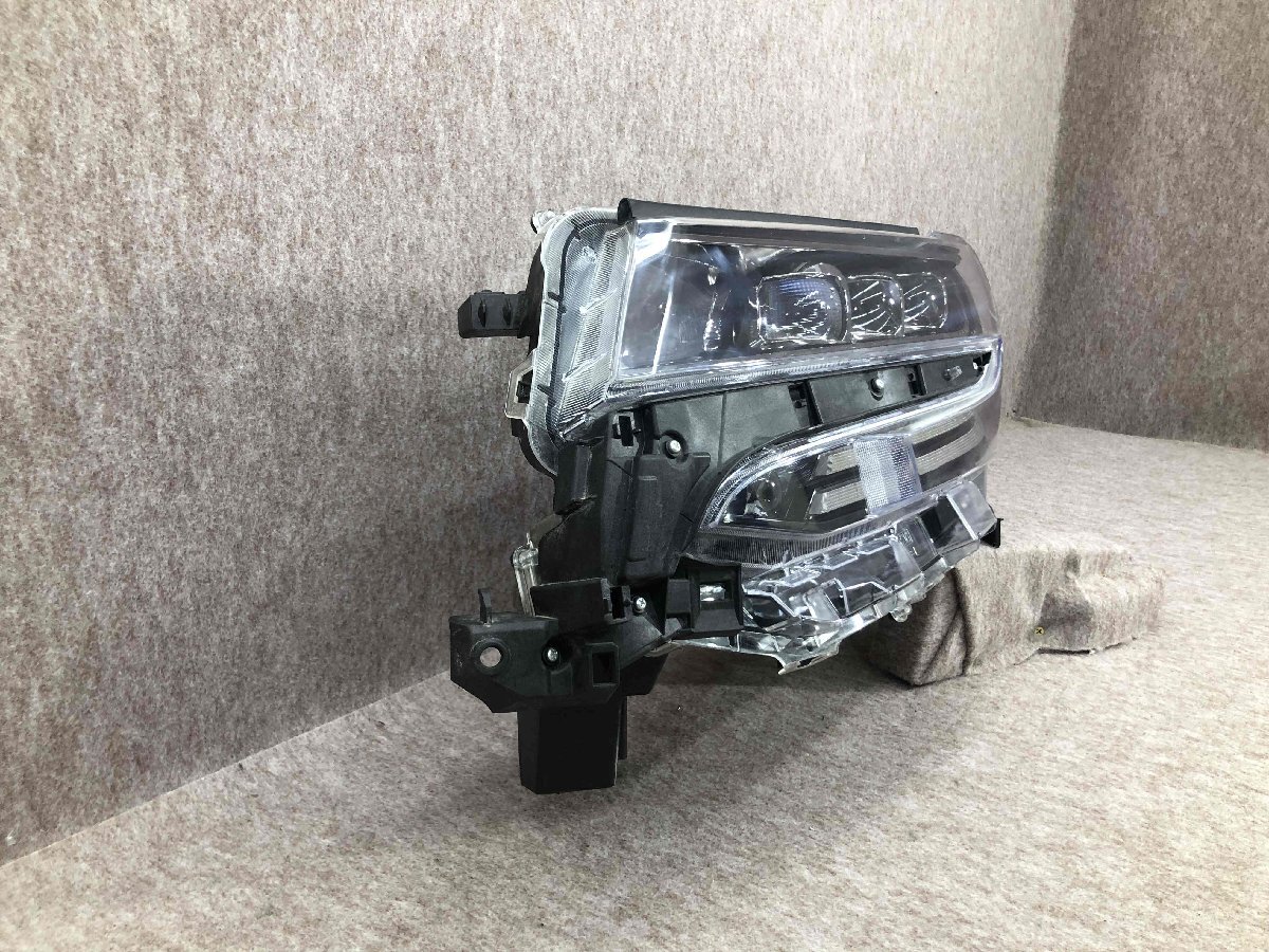 アルファード30 左ヘッドライトLED 3眼 純正部品 イチコー58-91 磨き