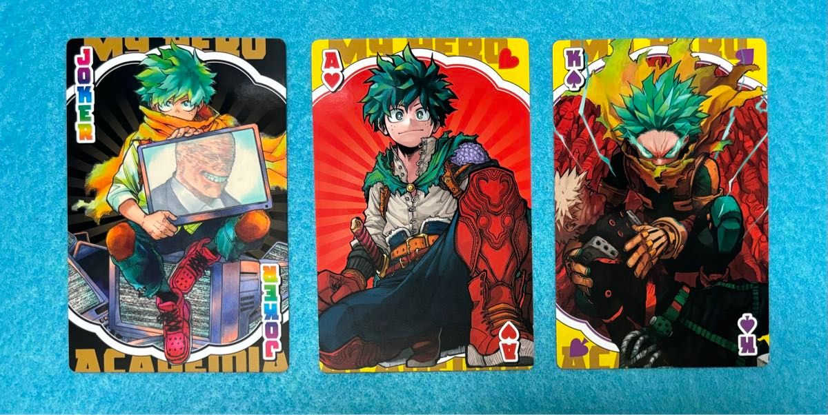 緑谷出久 ヒロアカ 僕のヒーローアカデミア BIGトランプ トランプ デク