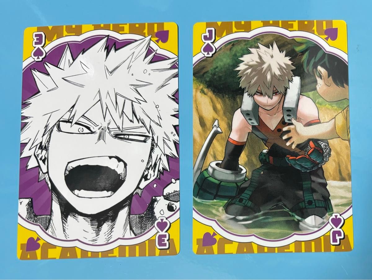 爆豪勝己 BIGトランプ 僕のヒーローアカデミア ヒロアカ 爆豪